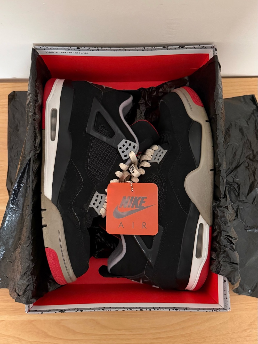 Jordan Air Jordan 4 Retro OG 2019 size 9.5 308497-060